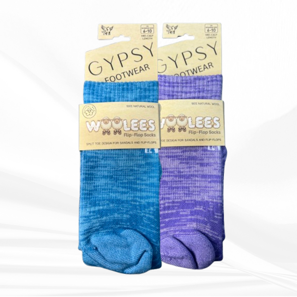 Top Selling Wool Sock Bundle Purple Sky and blue eyed husky