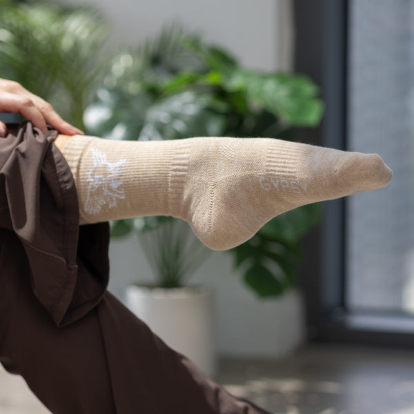 comfortable wool socks khaki choas