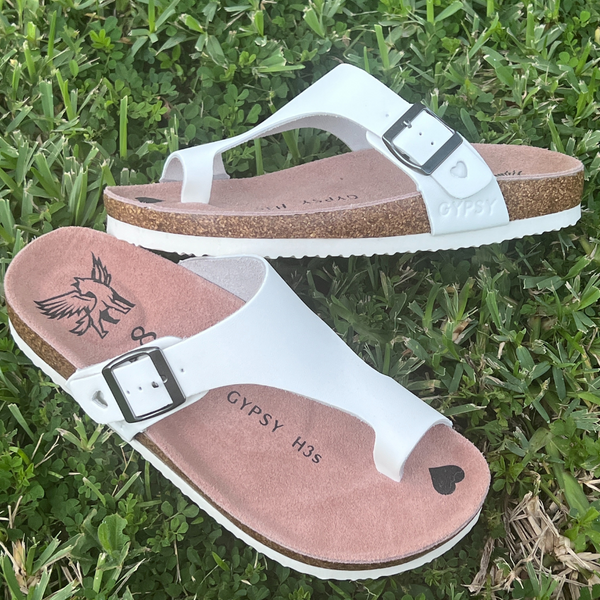 White - Top Selling melissa leather sandals