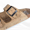 Fashionista Stylish compliment sandals double buckle triple cork