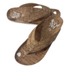 Cute Cork Heel And Arch-Support Flip-Flops Sandals