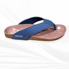 gypsy footwear denim and chocolate suede flip-flops
